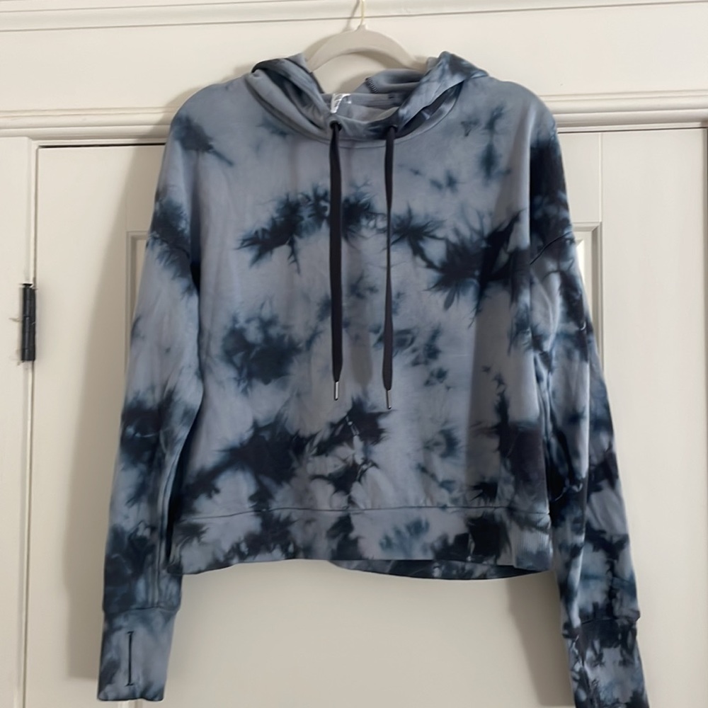 90 Degree by Reflex Onyx Tie Dye Hoodie